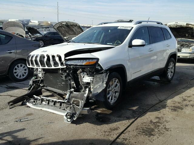 1C4PJMCB6GW304750 - 2016 JEEP CHEROKEE L WHITE photo 2