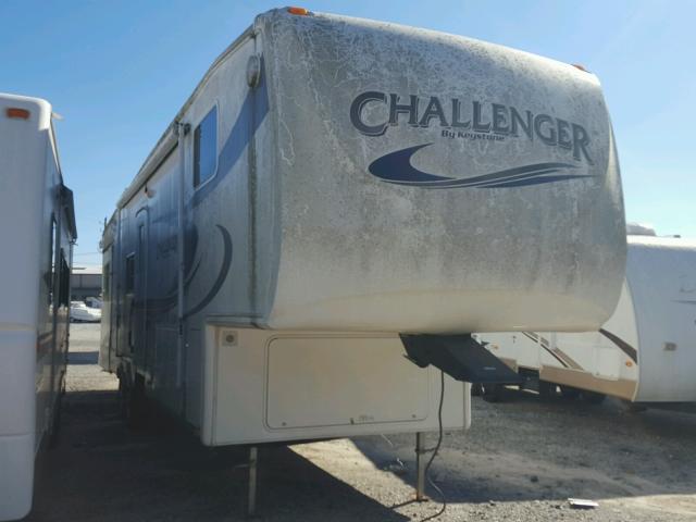 4YDF34T227E750452 - 2007 KEYSTONE CHALLENGER WHITE photo 1