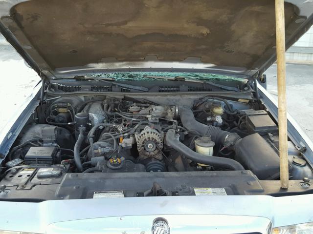 2MEFM74W5WX604951 - 1998 MERCURY GRAND MARQ BLUE photo 7