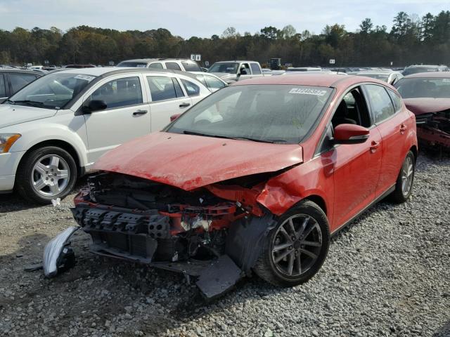 1FADP3K27GL355498 - 2016 FORD FOCUS SE RED photo 2