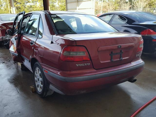 YV1VS2551YF482190 - 2000 VOLVO S40 RED photo 3