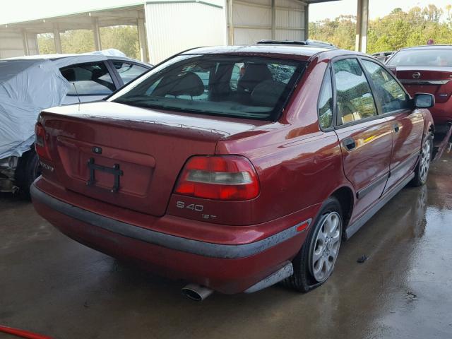 YV1VS2551YF482190 - 2000 VOLVO S40 RED photo 4