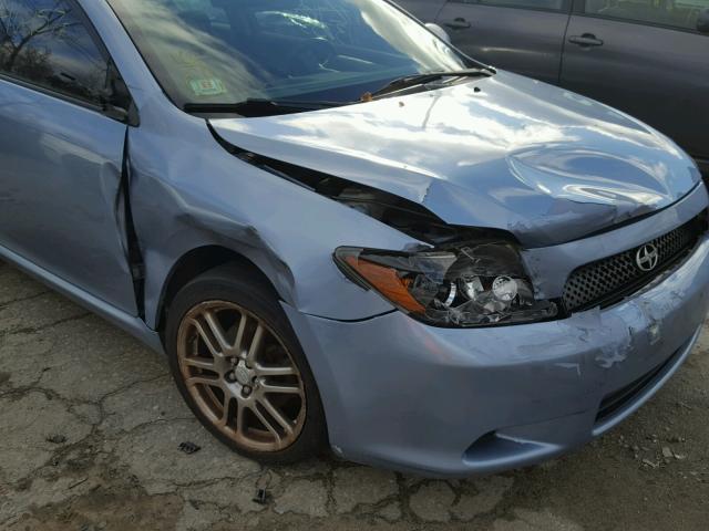 JTKDE167580252182 - 2008 TOYOTA SCION TC GRAY photo 9