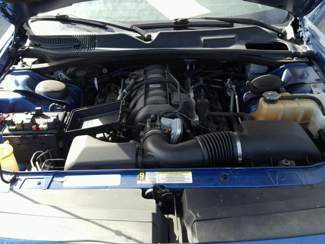 2B3LJ54T39H510896 - 2009 DODGE CHALLENGER BLUE photo 7