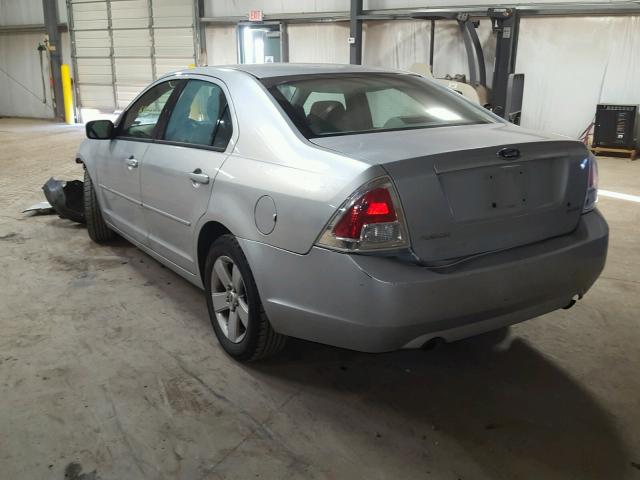 3FAFP07196R246337 - 2006 FORD FUSION SE SILVER photo 3