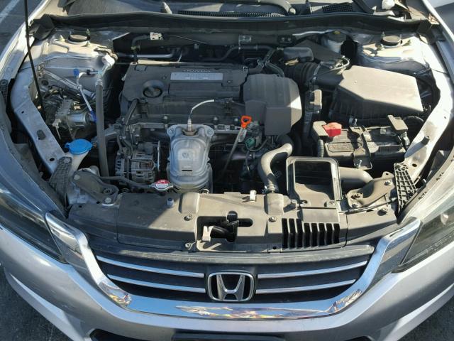 1HGCR2F32DA200895 - 2013 HONDA ACCORD LX SILVER photo 7