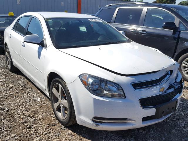 1G1ZC5EU3BF137594 - 2011 CHEVROLET MALIBU 1LT WHITE photo 1