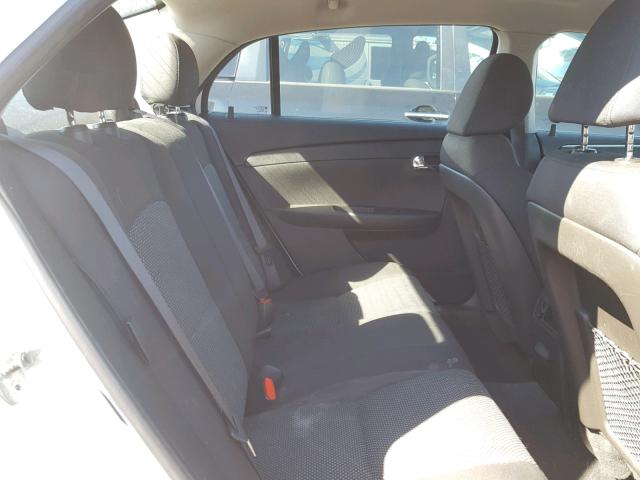 1G1ZC5EU3BF137594 - 2011 CHEVROLET MALIBU 1LT WHITE photo 6