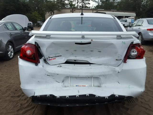 1C3CDZCB9DN635220 - 2013 DODGE AVENGER SX WHITE photo 9