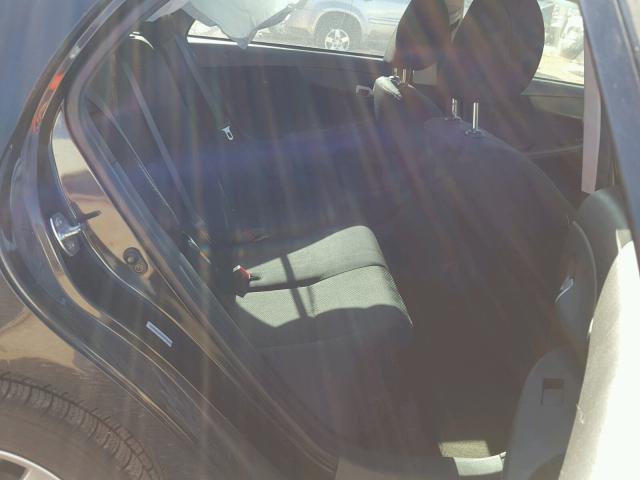 1NXBU40EX9Z120535 - 2009 TOYOTA COROLLA BA BLACK photo 6