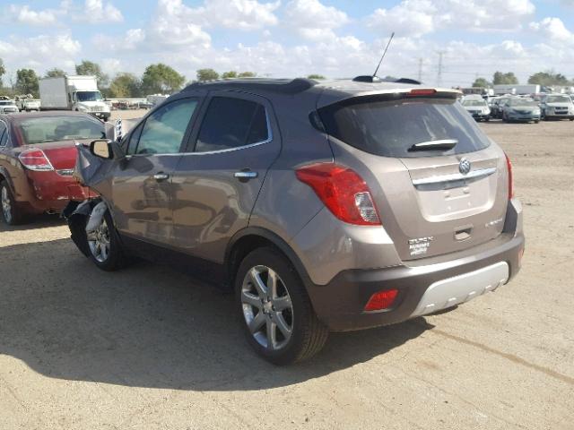 KL4CJBSB8FB082524 - 2015 BUICK ENCORE CON GRAY photo 3