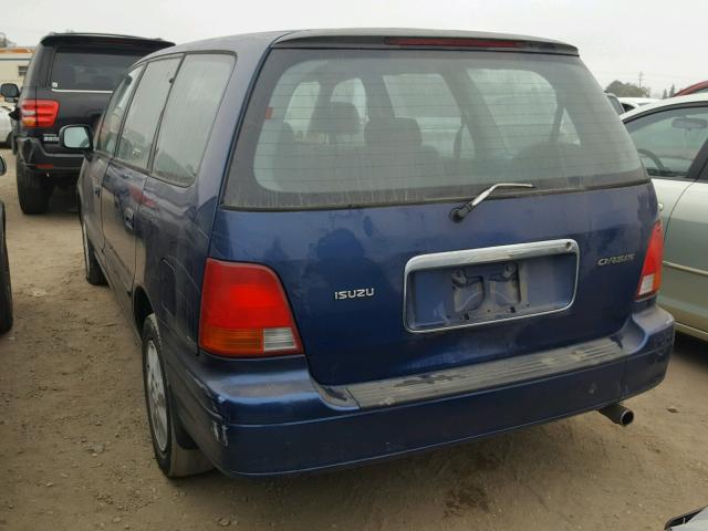 JR2RJ1866VC001060 - 1997 ISUZU OASIS S BLUE photo 3