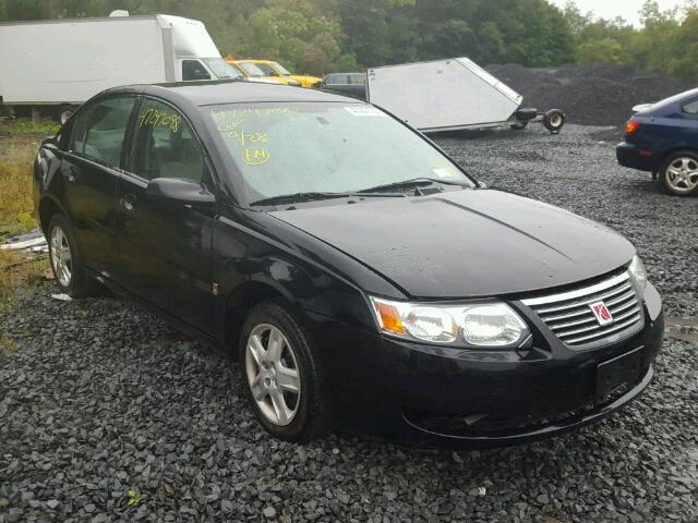 1G8AJ58F87Z162949 - 2007 SATURN ION LEVEL BLACK photo 1