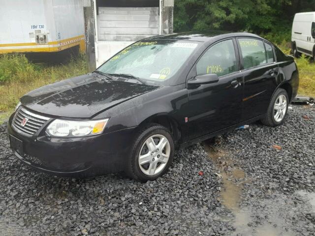 1G8AJ58F87Z162949 - 2007 SATURN ION LEVEL BLACK photo 2