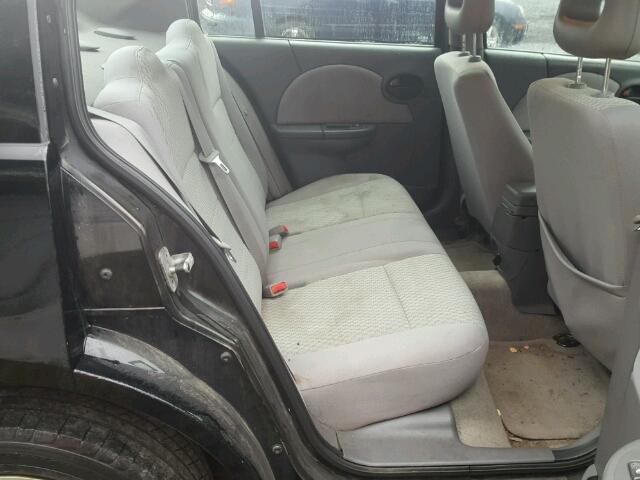 1G8AJ58F87Z162949 - 2007 SATURN ION LEVEL BLACK photo 6