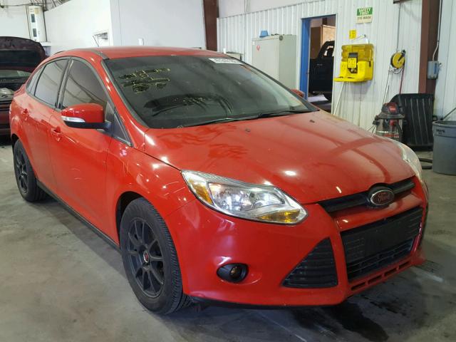 1FADP3F26DL131449 - 2013 FORD FOCUS SE RED photo 1