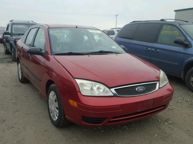 1FAFP34N85W101312 - 2005 FORD FOCUS ZX4 RED photo 1