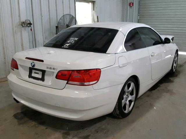 WBAWL13548PX18259 - 2008 BMW 328 I WHITE photo 4