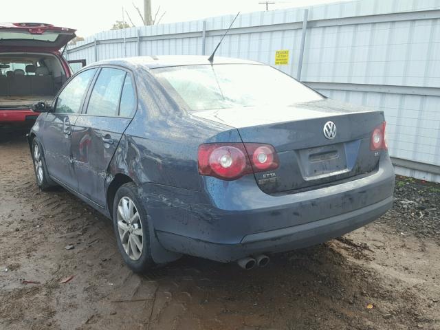 3VWRZ7AJ5AM125567 - 2010 VOLKSWAGEN JETTA SE GRAY photo 3