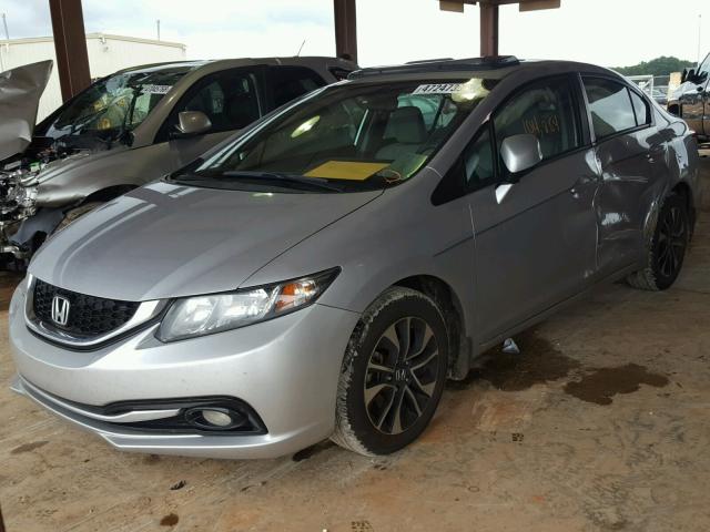 19XFB2F98DE063723 - 2013 HONDA CIVIC EXL 银色 照片 2