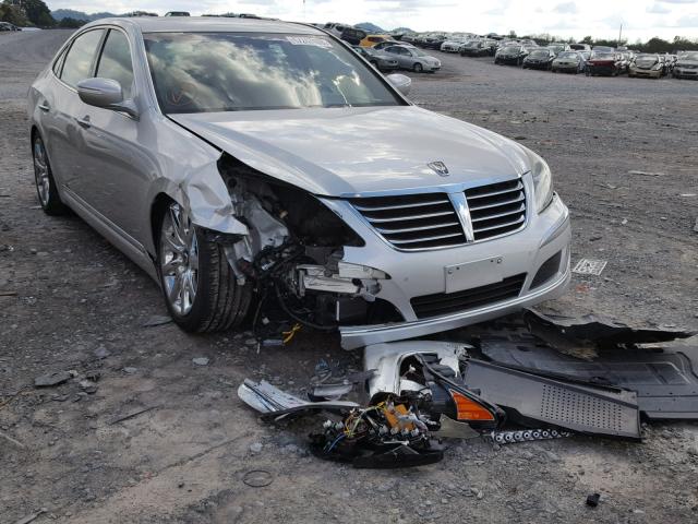 KMHGH4JH9DU059979 - 2013 HYUNDAI EQUUS SIGN SILVER photo 1