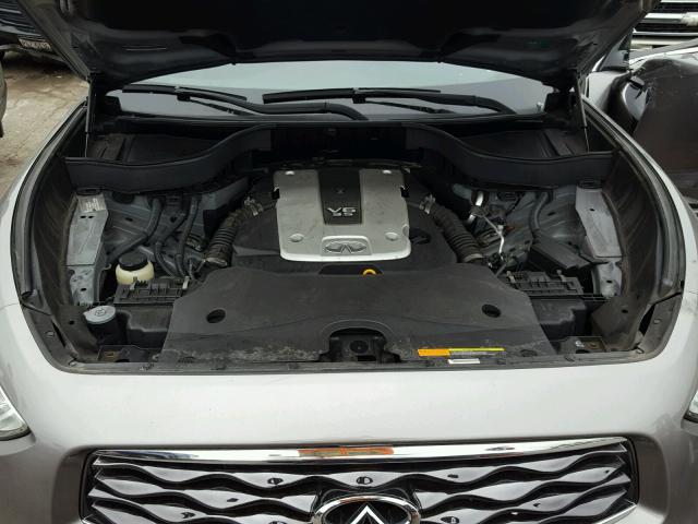 JNRAS18WX9M154718 - 2009 INFINITI FX35 GRAY photo 7