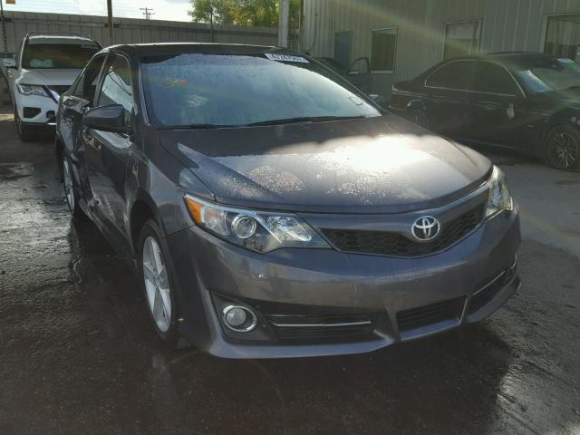 4T1BF1FK0EU372892 - 2014 TOYOTA CAMRY L GRAY photo 1