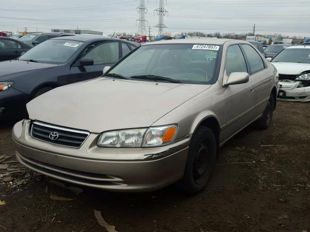 4T1BG22KX1U060503 - 2001 TOYOTA CAMRY CE TAN photo 2