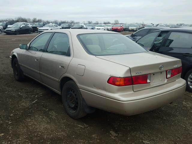 4T1BG22KX1U060503 - 2001 TOYOTA CAMRY CE TAN photo 3