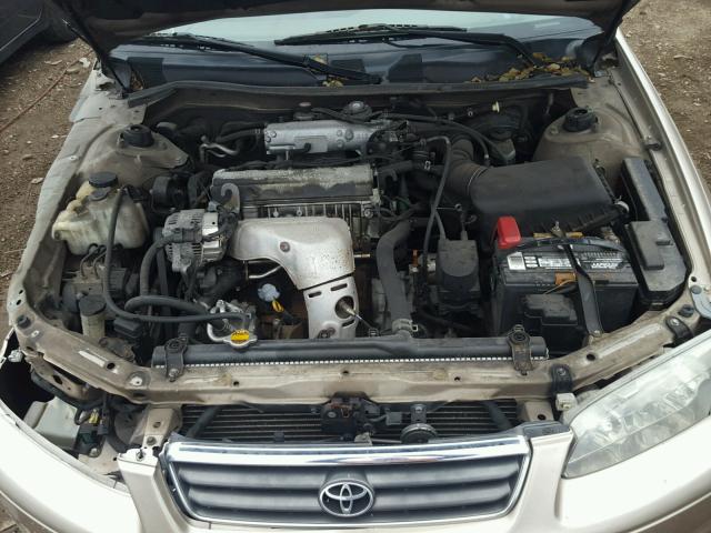 4T1BG22KX1U060503 - 2001 TOYOTA CAMRY CE TAN photo 7