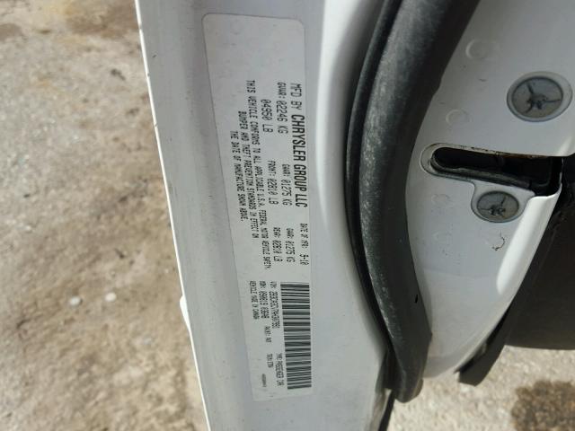 2B3KA43G38H319178 - 2008 DODGE CHARGER WHITE photo 10