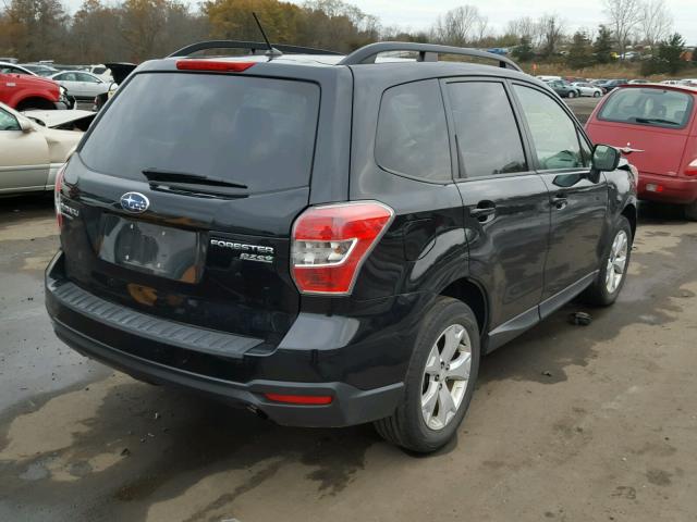 JF2SJAEC0EH506369 - 2014 SUBARU FORESTER 2 BLACK photo 4