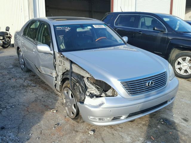 JTHBN36FX40153948 - 2004 LEXUS LS 430 SILVER photo 1