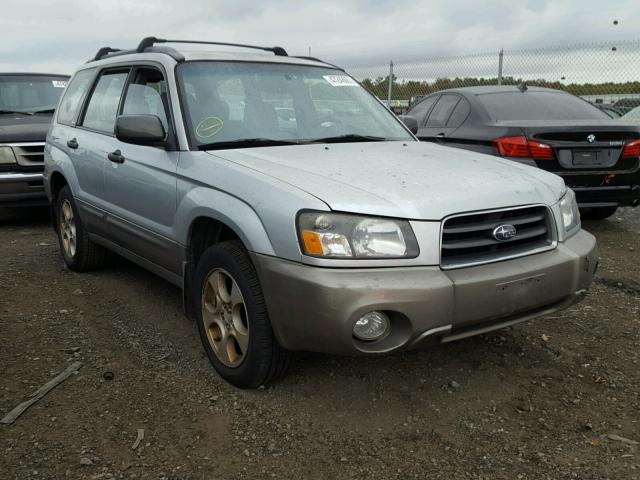 JF1SG65604H747907 - 2004 SUBARU FORESTER 2 SILVER photo 1