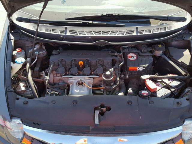 19XFA1F95AE017758 - 2010 HONDA CIVIC EXL ნაცრისფერი ფოტო 7