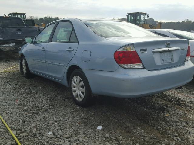 4T1BE32K15U960398 - 2005 TOYOTA CAMRY LE ლურჯი ფოტო 3