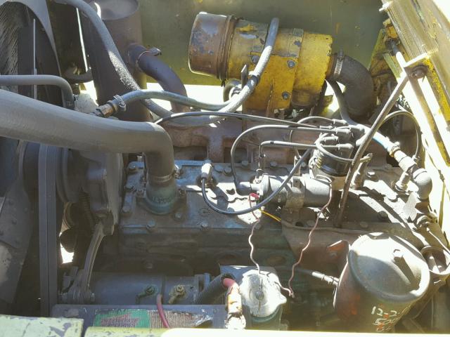 15225 - 1990 CLARK FORKLIFT FORKLIFT Зелений фото 7