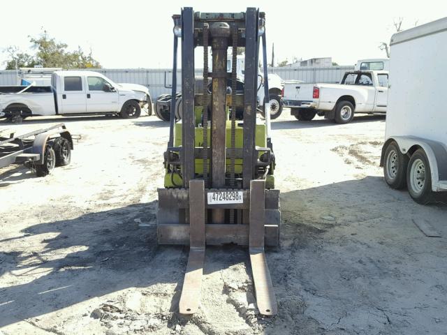 15225 - 1990 CLARK FORKLIFT FORKLIFT Зелений фото 9