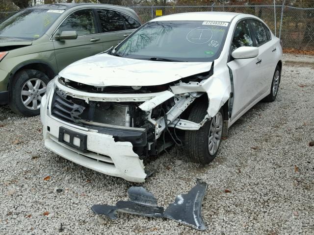 1N4AL3AP9FC428137 - 2015 NISSAN ALTIMA 2.5 WHITE photo 2