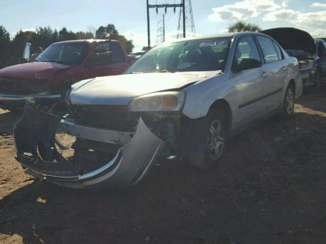 1G1ZS52F64F189555 - 2004 CHEVROLET MALIBU SILVER photo 2