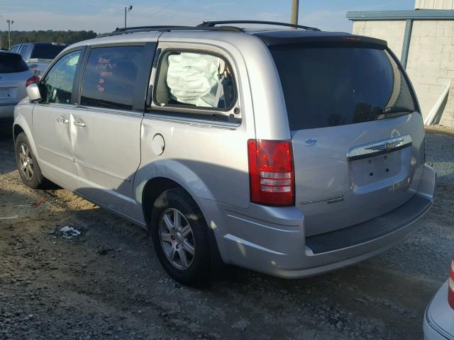 2A8HR54P18R792036 - 2008 CHRYSLER TOWN & COU GRAY photo 3