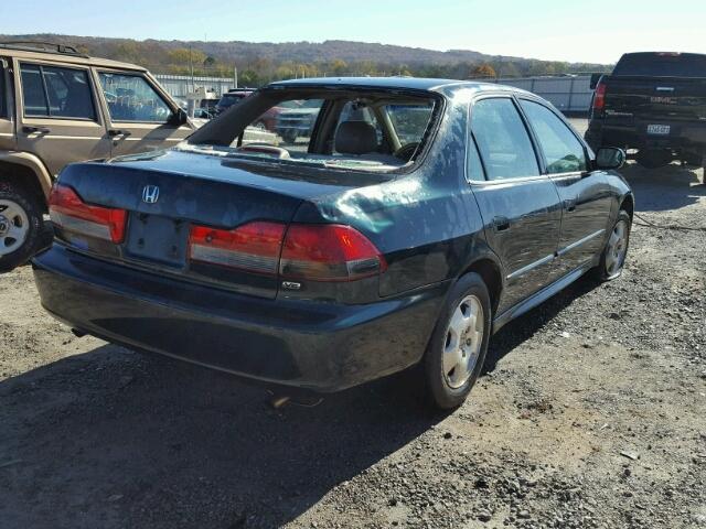 1HGCG16511A020031 - 2001 HONDA ACCORD EX GREEN photo 4