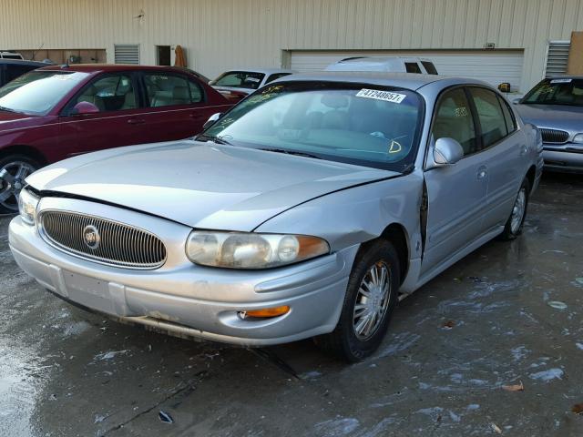 1G4HP54K024148518 - 2002 BUICK LESABRE CU SILVER photo 2