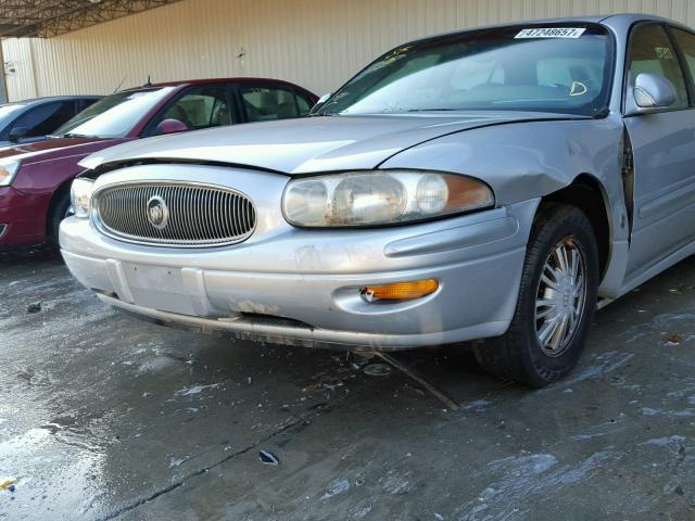 1G4HP54K024148518 - 2002 BUICK LESABRE CU SILVER photo 9