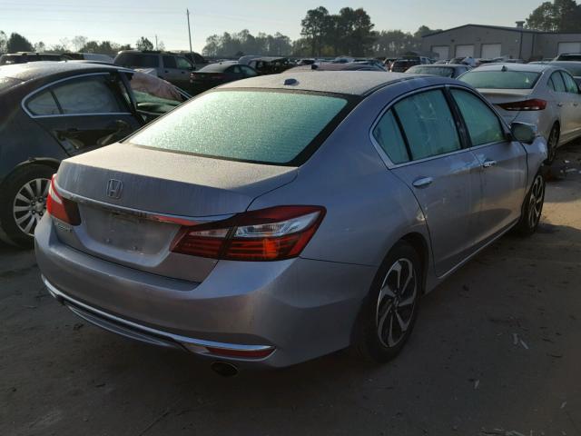1HGCR2F9XHA094674 - 2017 HONDA ACCORD EXL SILVER photo 4