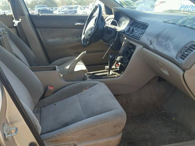 1HGCD5606VA159145 - 1997 HONDA ACCORD SE TAN photo 5