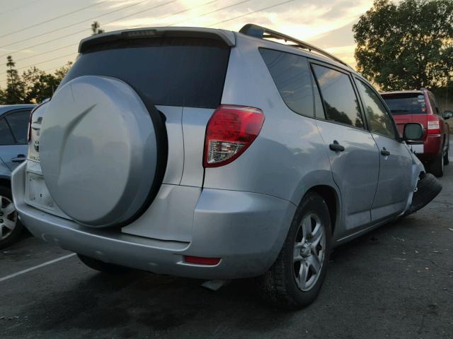 JTMZD33V465017433 - 2006 TOYOTA RAV4 SILVER photo 4