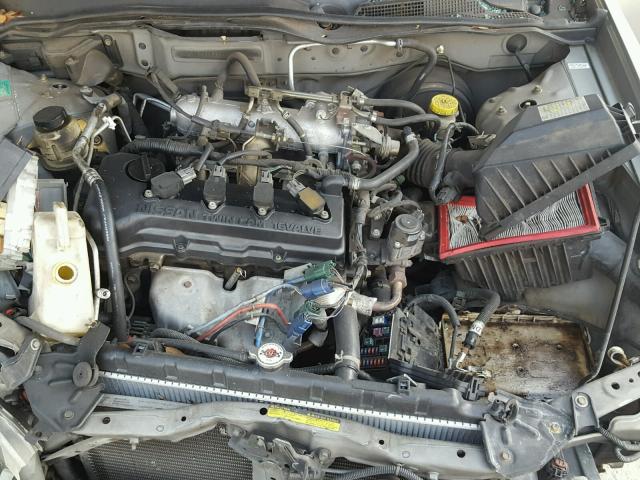 3N1CB51DX2L689186 - 2002 NISSAN SENTRA XE GRAY photo 7