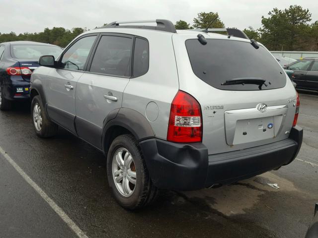 KM8JN72D07U527937 - 2007 HYUNDAI TUCSON SE GRAY photo 3