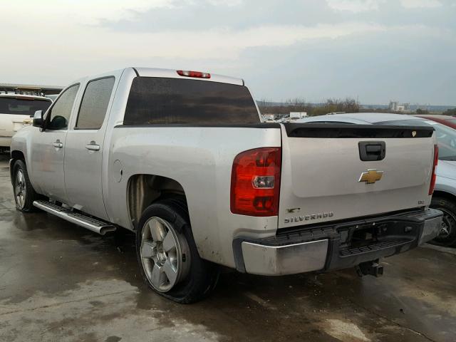 3GCRCTE05AG298339 - 2010 CHEVROLET SILVERADO SILVER photo 3